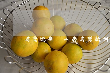 房贷逾期 二套房贷款利率 房贷逾期 二套房贷款利率